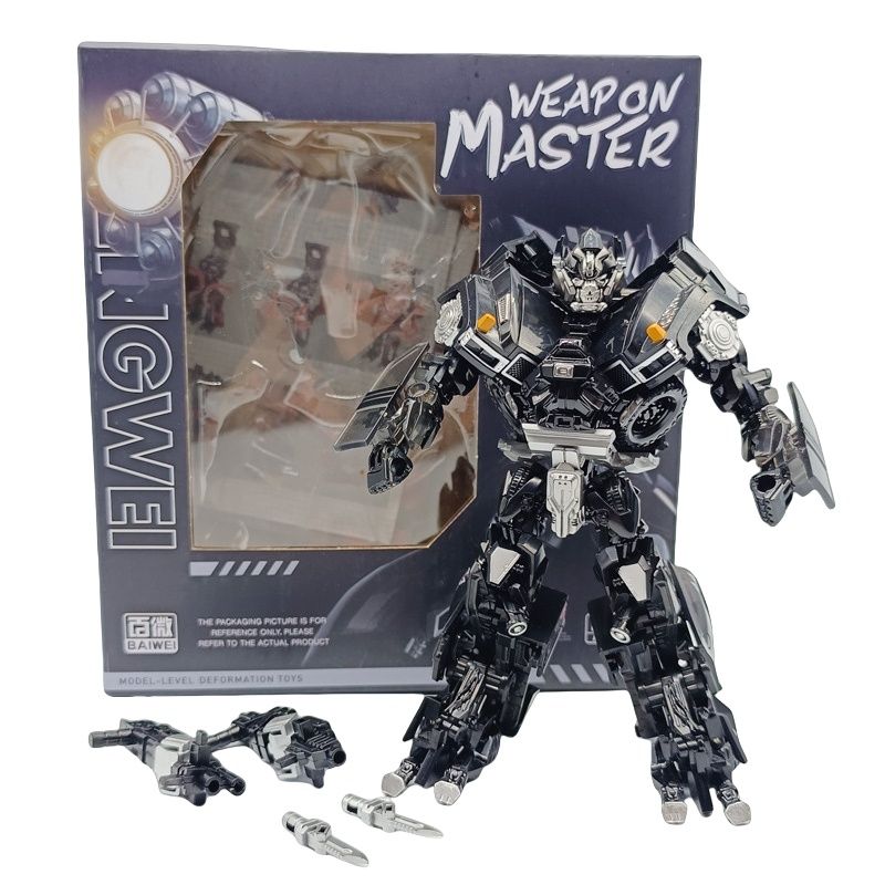 Игрушка Робот Трансформер Айронхэйд 18см Черный Ironhide