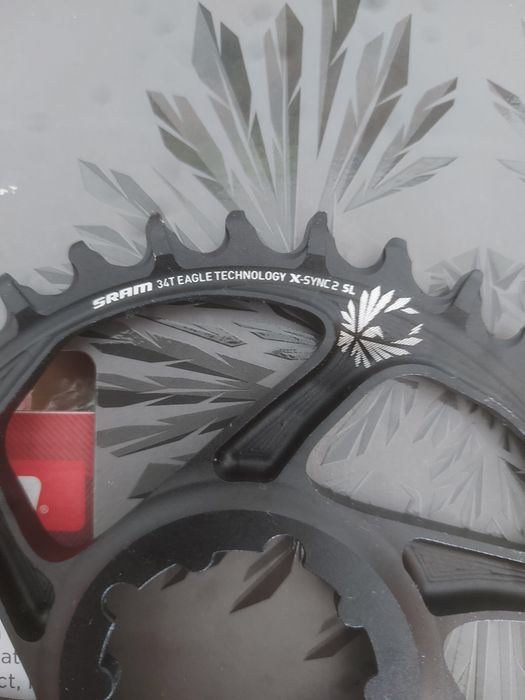 Prato SRAM Eagle SL X-Sync 12V 34t Offset 6 mm preto