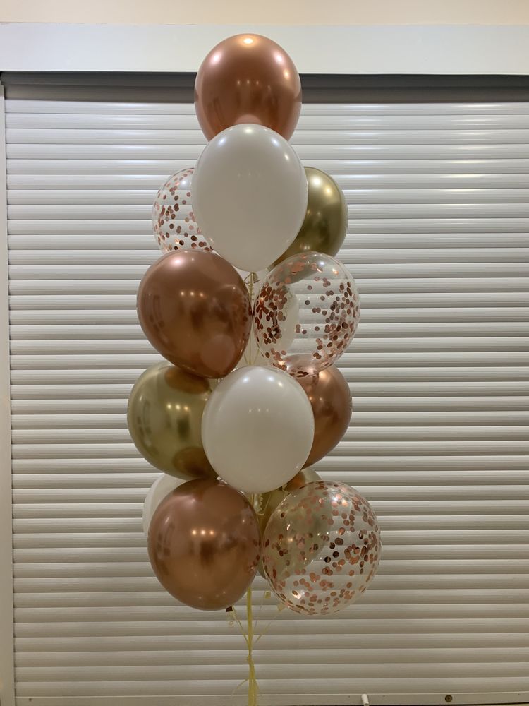 Шарики с гелием кульки повітряні з гелієм гелієві