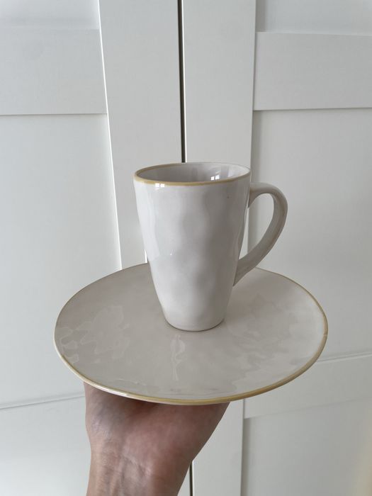 Zestaw kubek i talerz