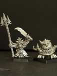 Skarsnik Gobbla Squig Warhammer Orcs Metal Night Goblin Old World