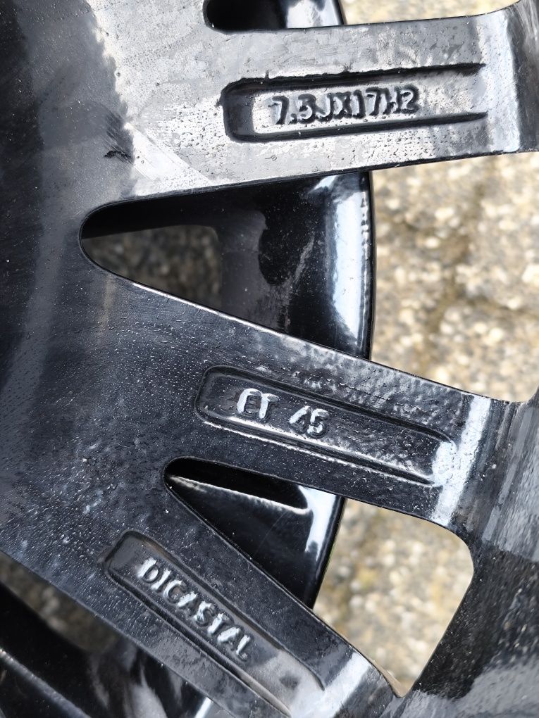 Felgi 17" audi vw 5x112 stan idealny bez rys