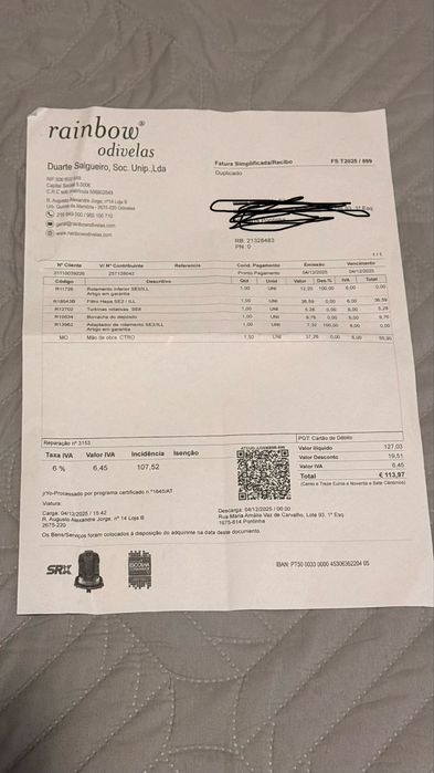 Raimbow usada 1100€