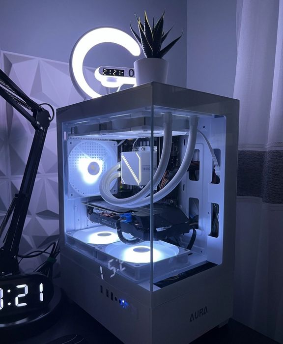 Корпус Gamdias AURA GC9M ARGB WH Micro-Tower PC Case