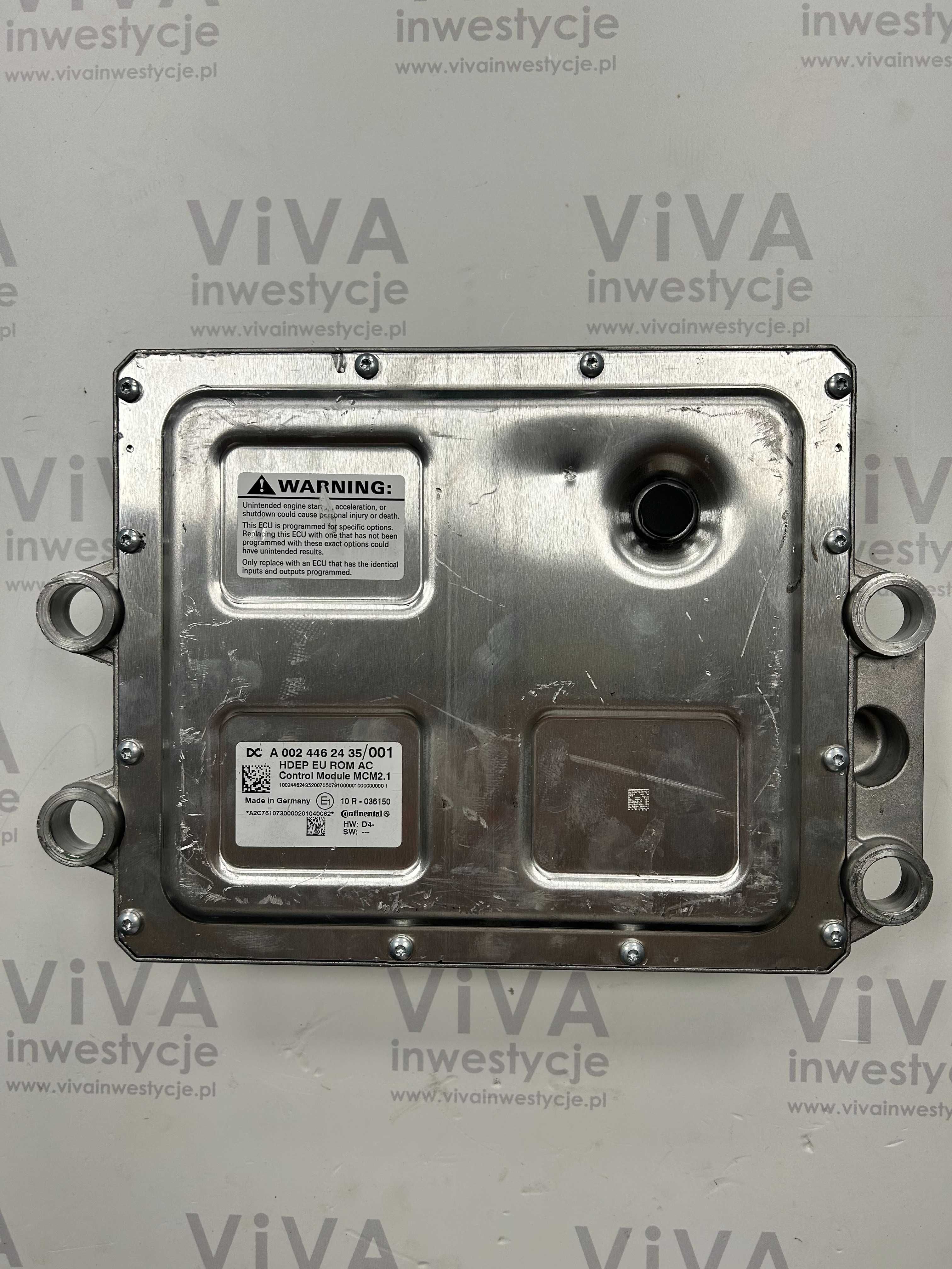 Mercedes sterownik silnika komputer MCM2.1 A.002.446.24.35