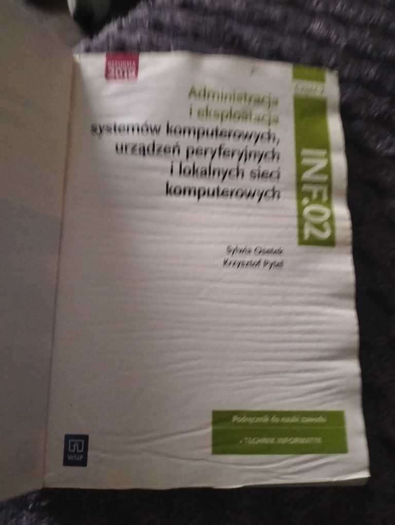Podręcznik do technikum informatycznego INF02 część 2