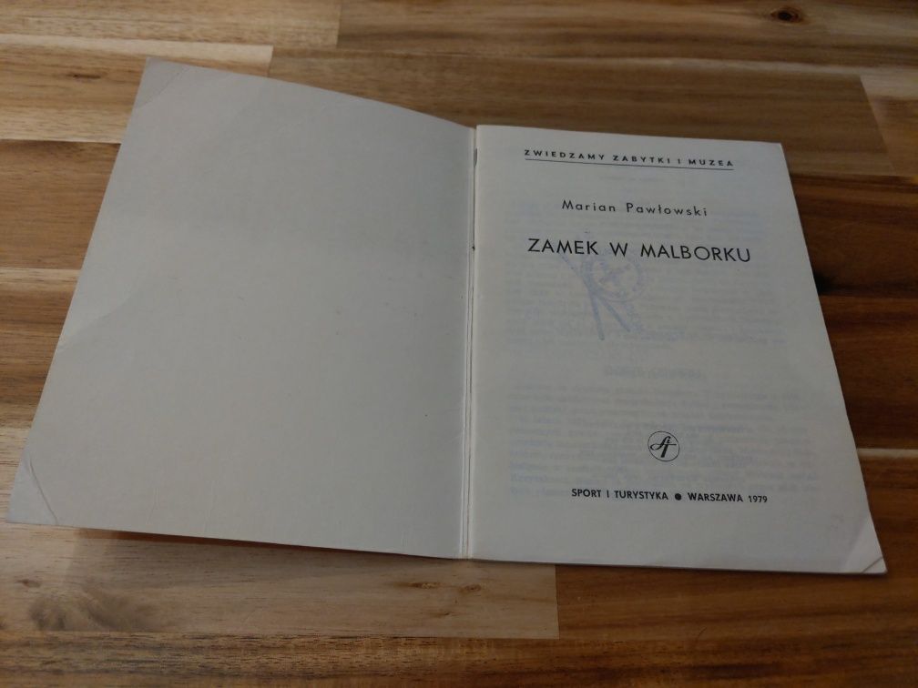 Zamek w Malborku Marian Pawłowski
