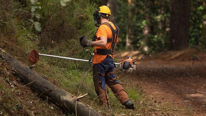Limpeza de mato e jardim