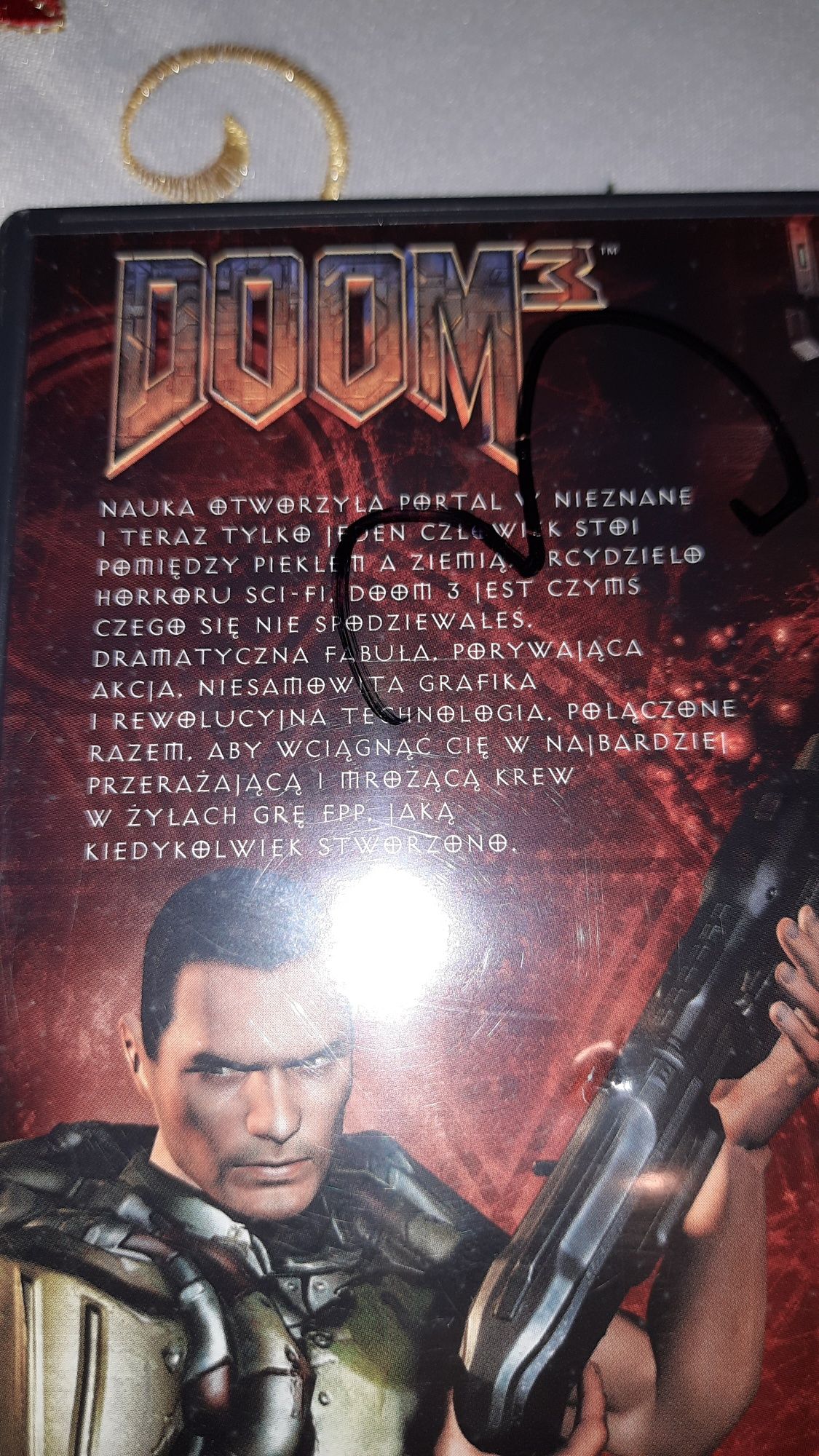 Gra fps DOOM 3 na komputer PC