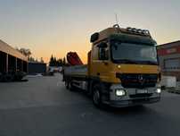 Mercedes actros v8  HDS fassi 422