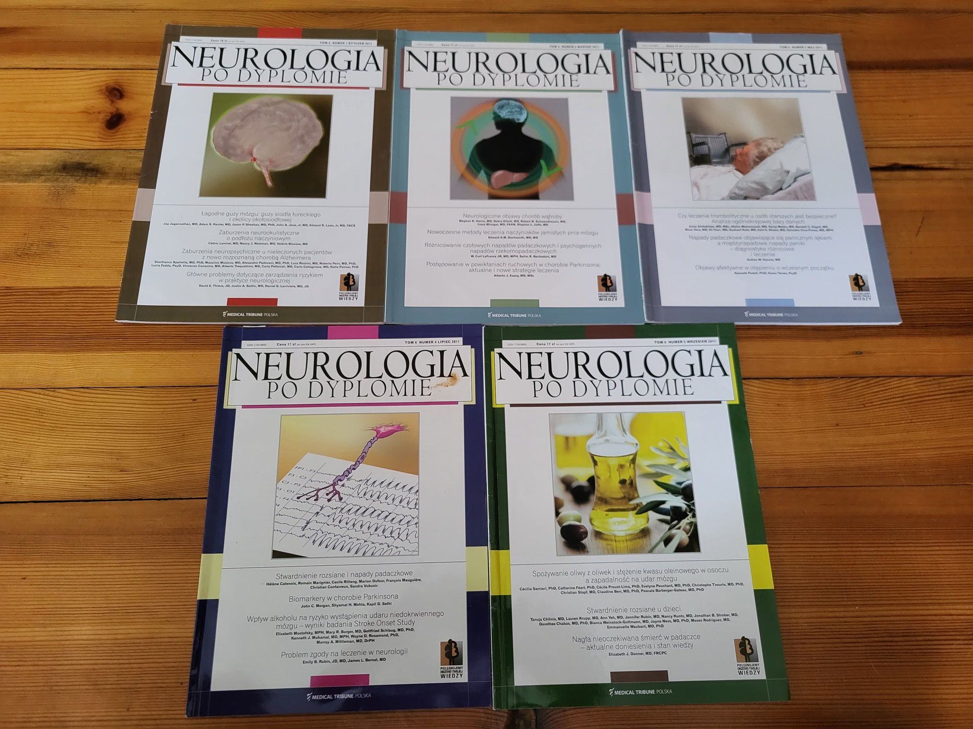 Neurologia po dyplomie numery 1-5 2011