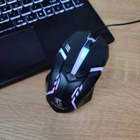 Провідна геймерська комп'ютерна мишка з підсвіткою