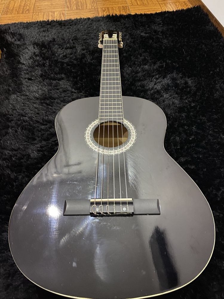 Guitarra Clássica Preta