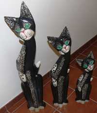 3 Gatinhos Decorativos