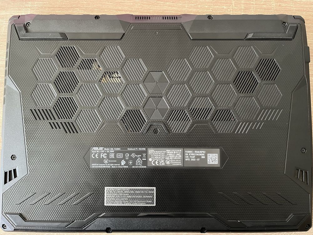 Asus tuf gaming A15