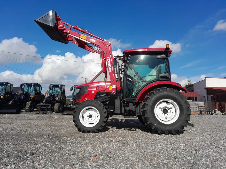 Ciągnik YTO NMF 704C I DOOSAN 4 cylindry I 70 KM I Pneumatyka Klima