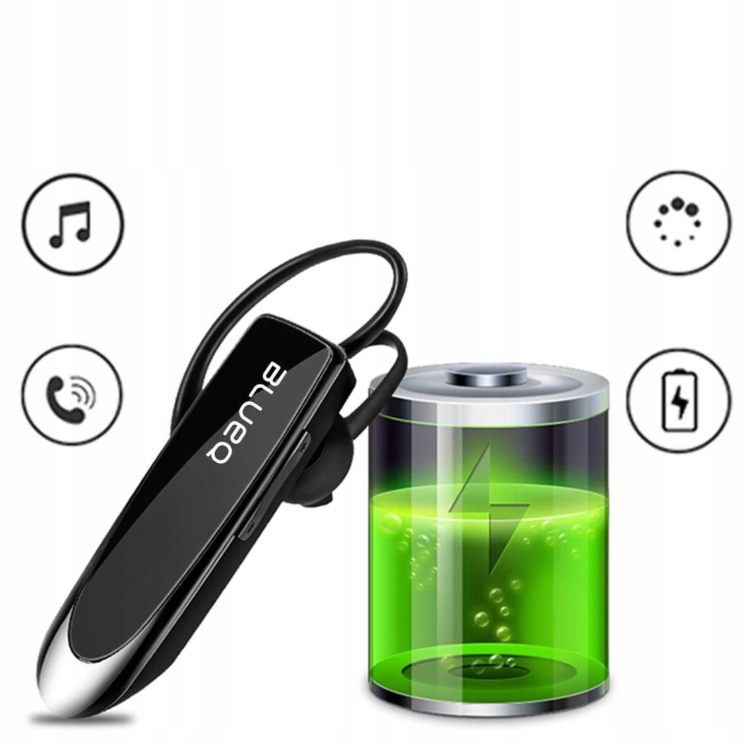 Zestaw Słuchawkowy Bluetooth Deep K200 na 2 Telefony
