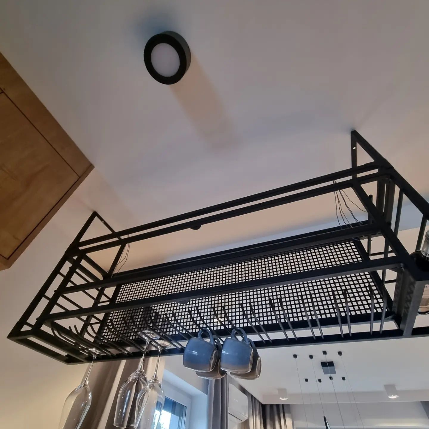 Szafka półka wisząca metalowa loft nowoczesna barek dowolny wymiar