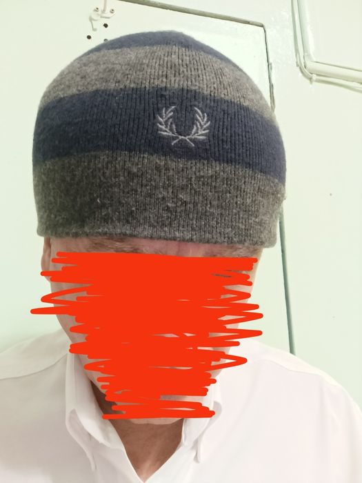 Шапочка Fred Perry 58р. оригинал
