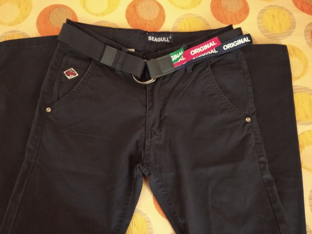 Катоновые брюки на мальчика  размер 122-134. Брюки котон   140 -146.