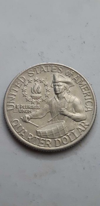 USA 25 centów 1976 - 200-lecie niepodległości USA