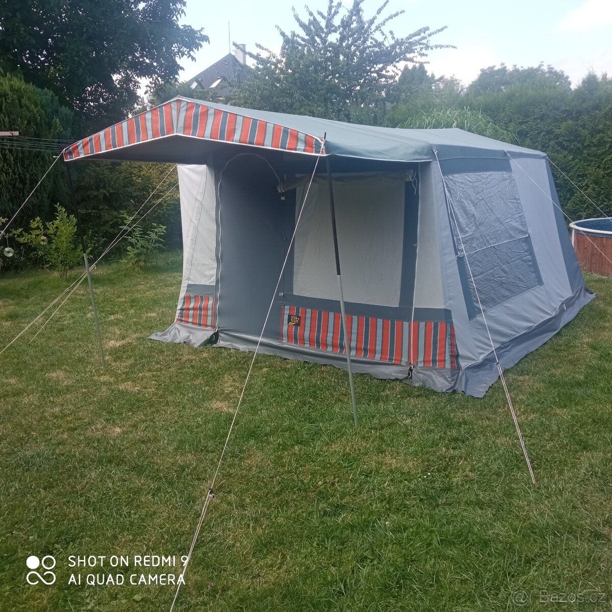 Bawełniany namiot rodzinny Tehnolen Normandie 4