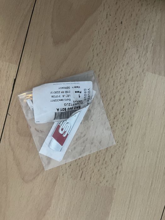 Audi Sline emblemat znaczek logo NOWY