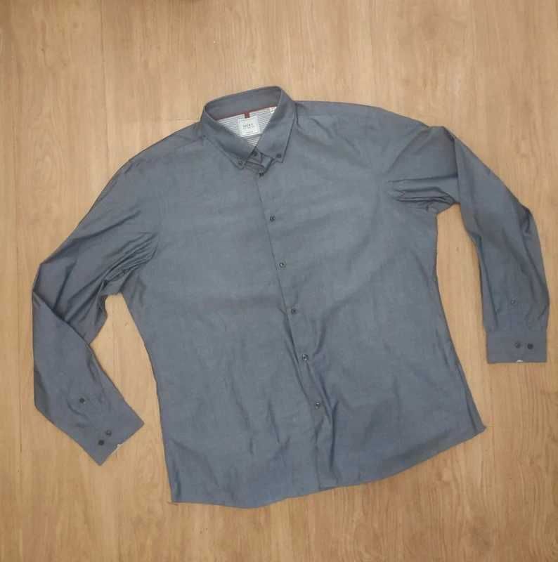 Next tailoring slim fit koszula męska gładka  3XL