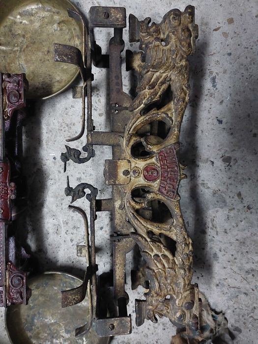 Stara zabytkowa waga x 3 w.Hess Lublin Juliusz Sperling okazja