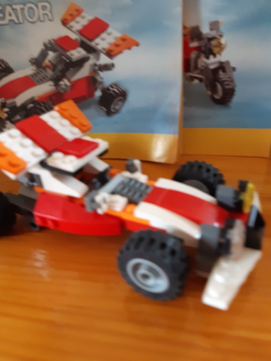 Lego samochód 5763 wyścigówka