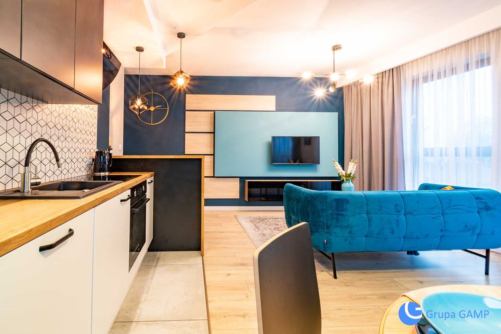 3pok|Stylowy apartament| 56m2| ul. Mogilska