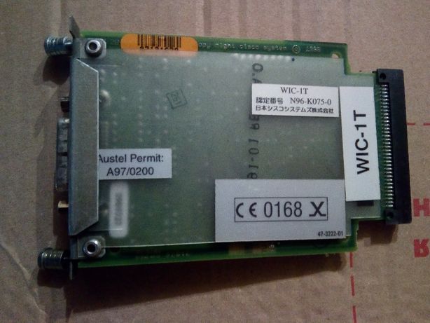 Cisco WIC-1T 1x Serial WAN Interface Card - N96-K075-0