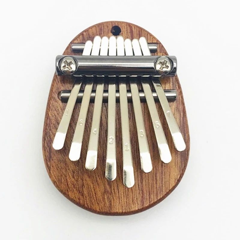 8 klawiszy kalimba kciuk fortepian sapele instrument