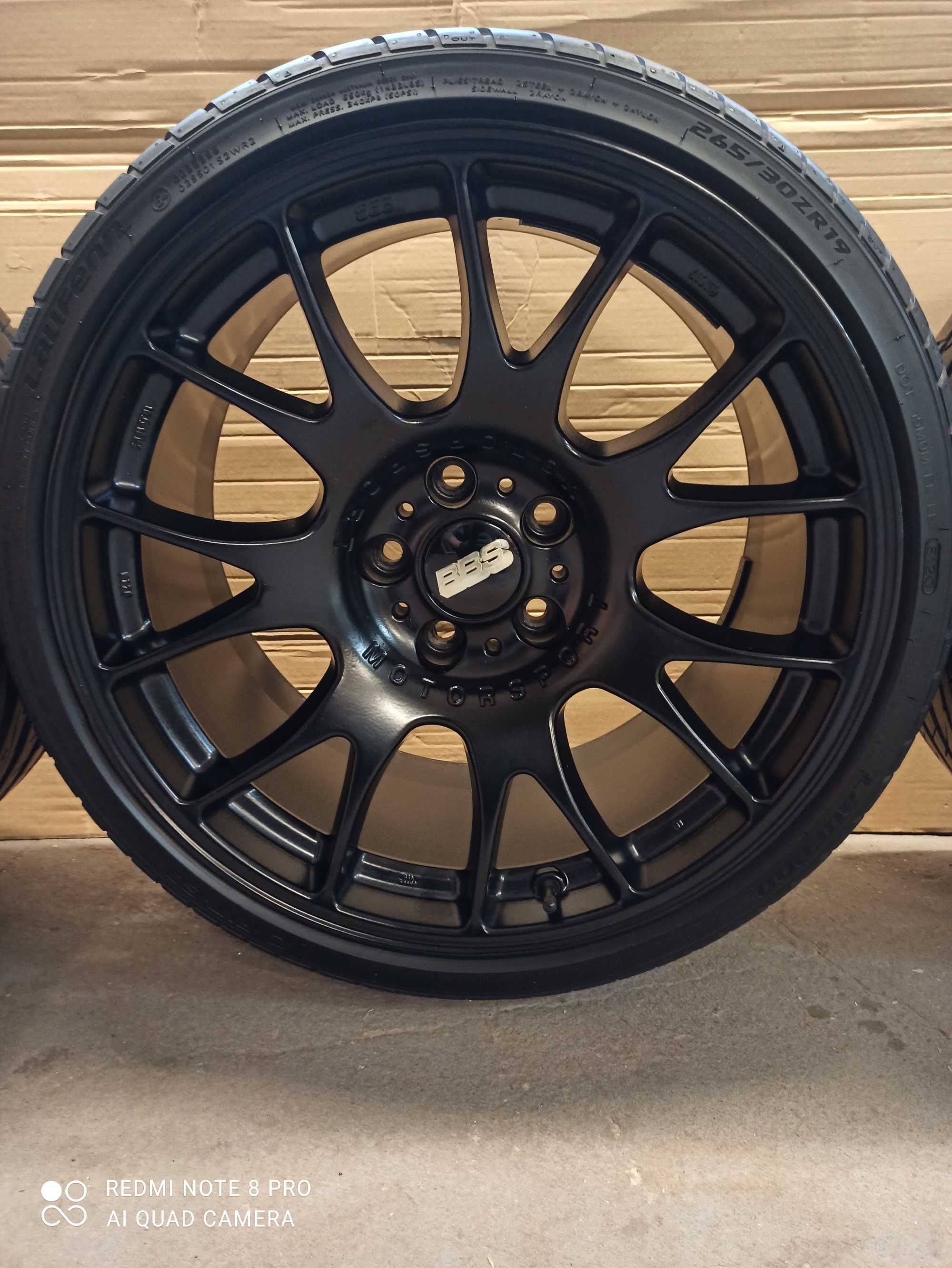 BBS CH 8,5/10/19 MOTORSPORT BMW 5X120 ET 20