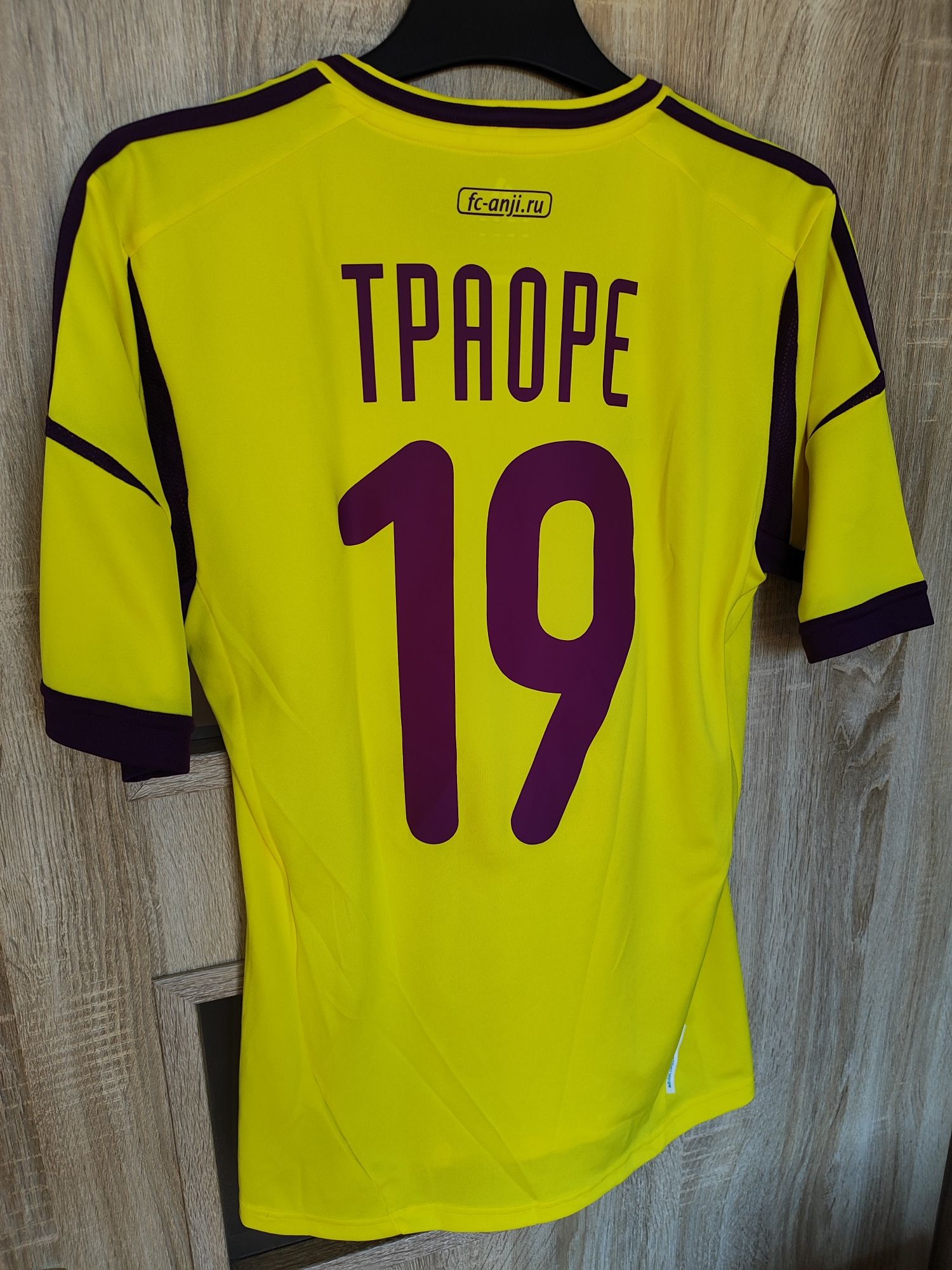 Koszulka piłkarska Adidas FK Anży Machaczkała 2012/13 r. S #19 Traore