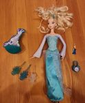 BARBIE Frozen Lalka Mroźna Elsa Disney Mattel UNIKAT