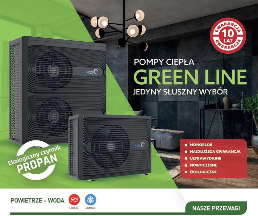 Nowa pompa ciepła FoxAir  9 kW - PrOmO