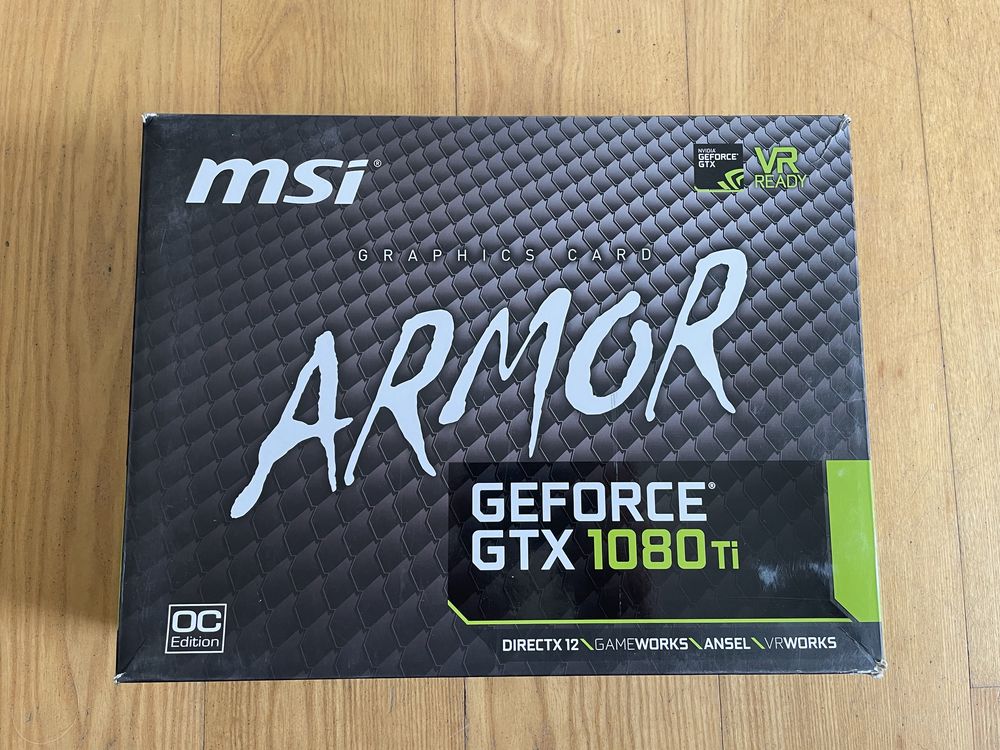 Karta graficzna MSI GTX 1080 Ti Armor 11G OC