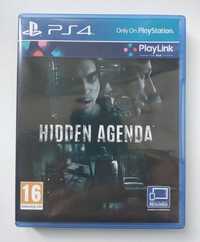 Hidden Agenda PS4 диск