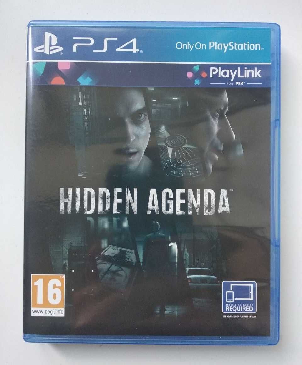 Hidden Agenda PS4 диск