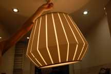 Lampa wisząca, sufitowa - styl skndynawski