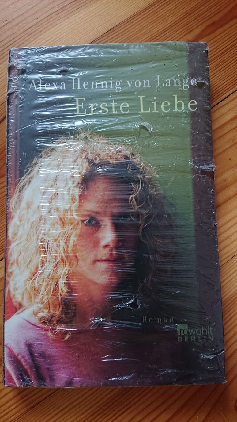 Książka niemiecka Erste Liebe A.Henning von Lange nowa w folii, twarda