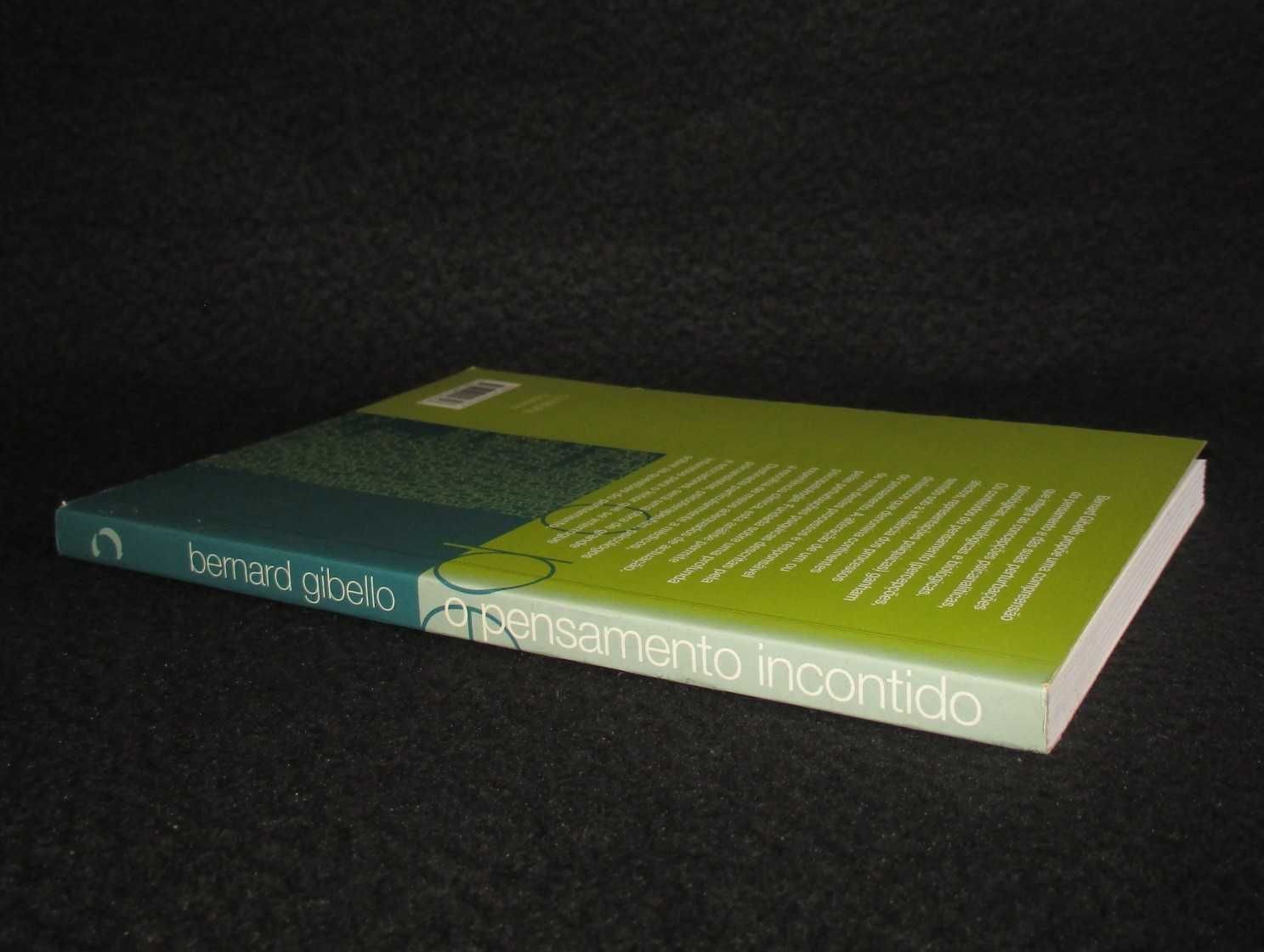 Livro Pensamento incontido Bernard Gibello