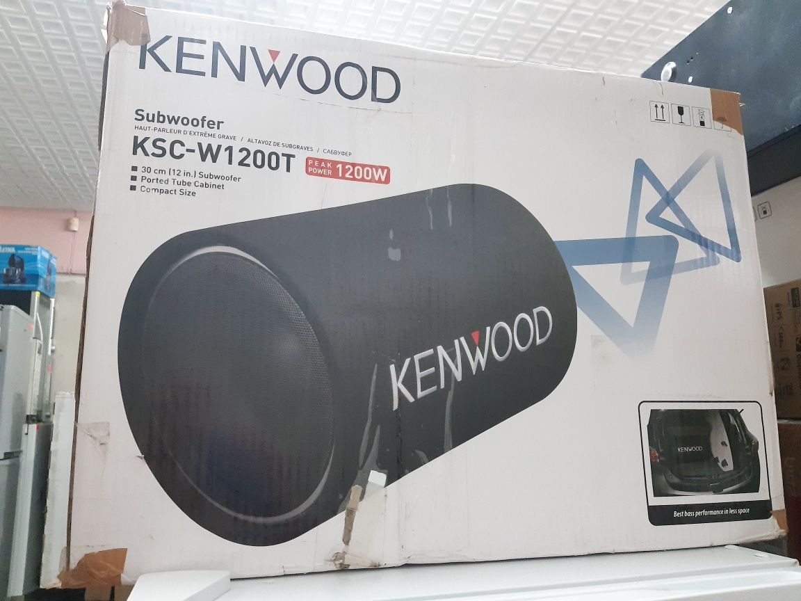 Автомобільний сабвуфер Kenwood KSC-W1200T