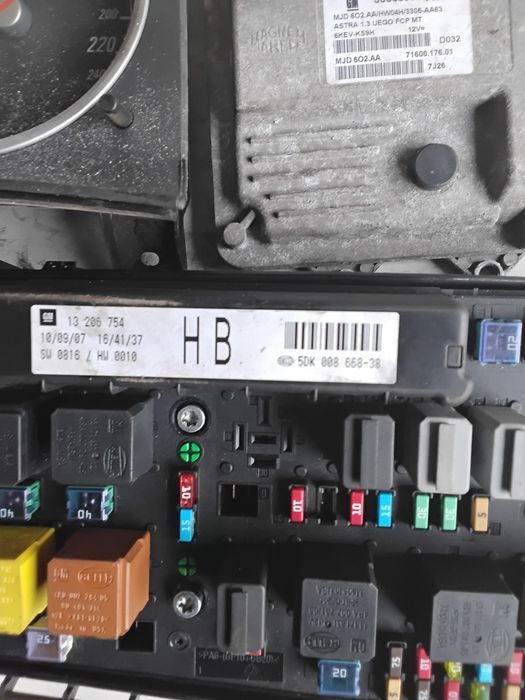 Imobilizador opel astra H  1.3 cdti
