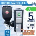 Kocioł TECHNIX PELL LUX 19 KW, PELLET, 5 klasa, lista ZUM, dotacja.