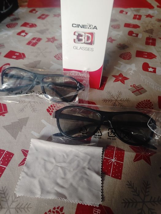 Okulary 3d cinema LG nieużywane