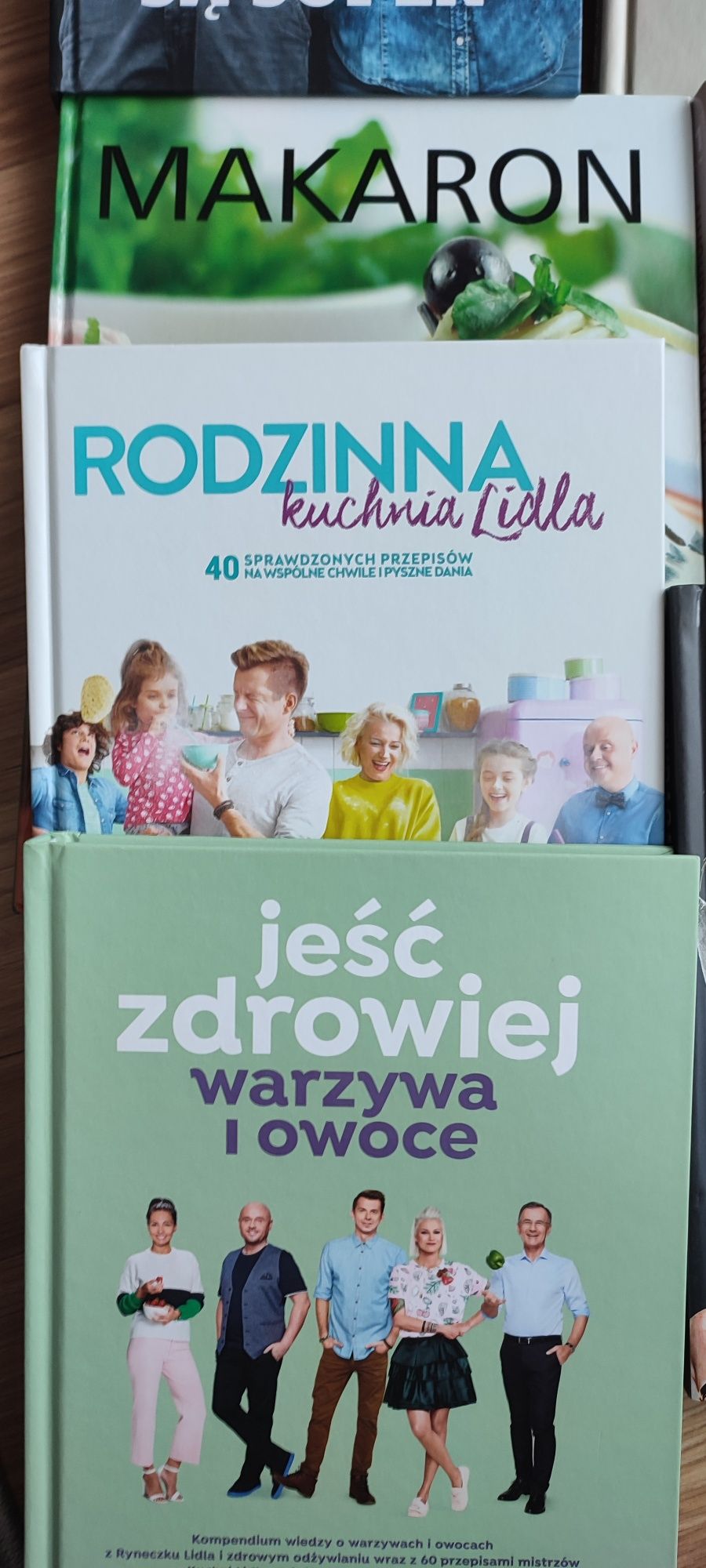 Książki kucharskie zestaw