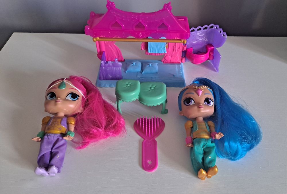 Zestaw zabawek dla dziewczynki Shimmer and Shine plus sklep z dywanami