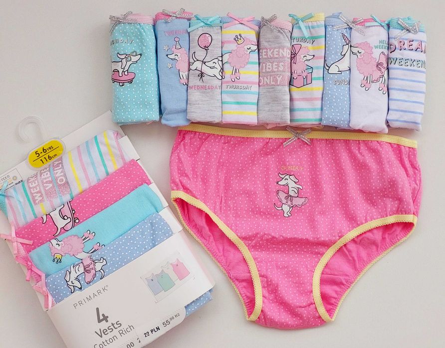 Трусики для дівчаток, дитячі трусики тижні, труси прімарк в наявності